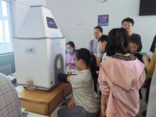 曹縣莊寨中心衛生院聯合菏澤市立醫院開展適齡兒童免費骨齡檢測義診活動